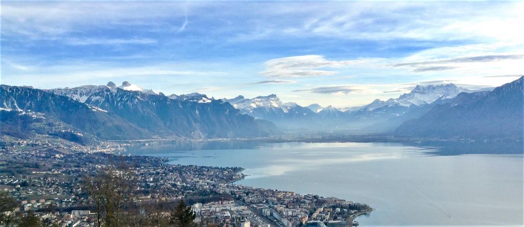 Lake & Mountain View Apartment I 27 Montreux Kültér fotó